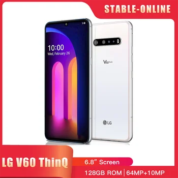 Оригинален LG V60 V600AM V600TM ThinQ 5G Moilble Phone 6.8