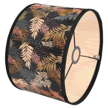 Полилей сянка трапезария осветление да тъкат абажури за маса бамбук покрива