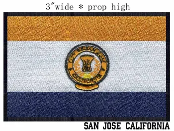 Сан Хосе, Калифорния САЩ Флаг 3
